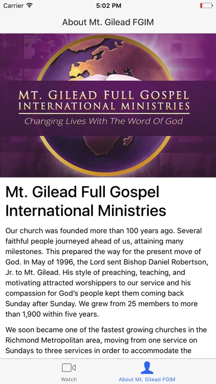 Mt. Gilead FGIM