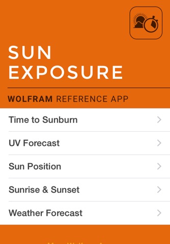 Wolfram Sun Exposure Reference Appのおすすめ画像1