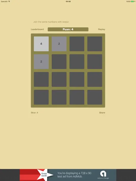 2048 - Parçayı Elde Et!