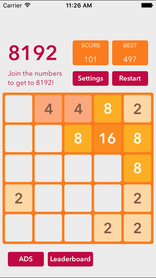 8192- Puzzle Game - 1.0 - (iOS)