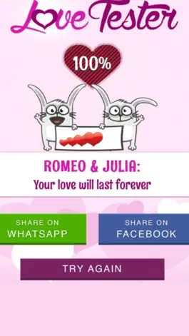 Game screenshot Love Tester apk