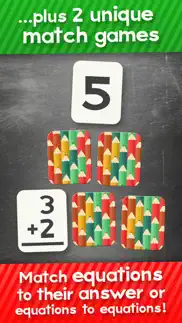 addition flash cards math help learning games free iphone screenshot 2