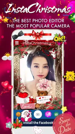Game screenshot Insta Рождественские фото рамка - Wonder Photo mod apk