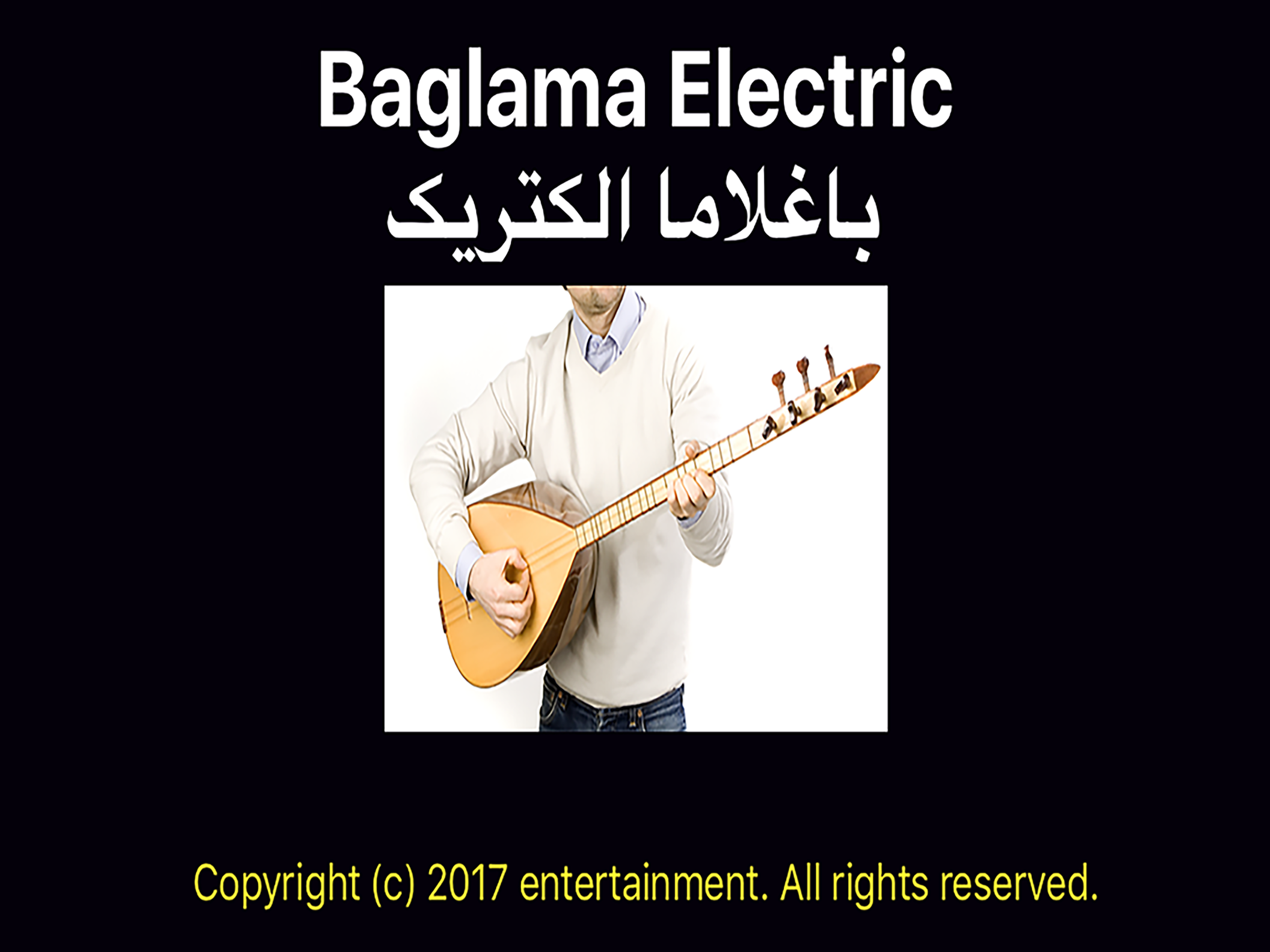 Saz Baglama Cal Electric