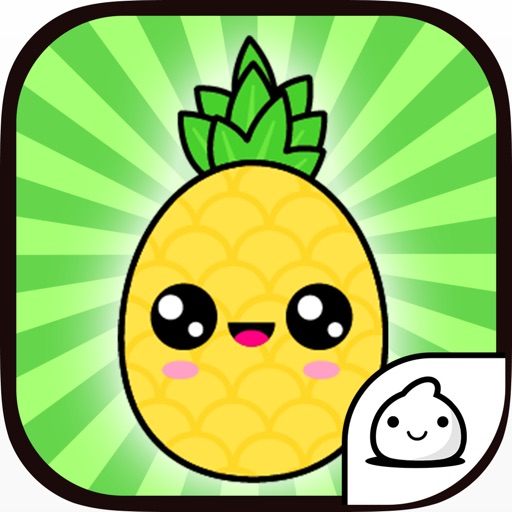 Pineapple Evolution Food Clicker iOS App