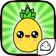 Pineapple Evolution Food Clicker app icon - Games app for iPhone