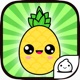 Pineapple Evolution Food Clicker app icon - Games app for iPhone
