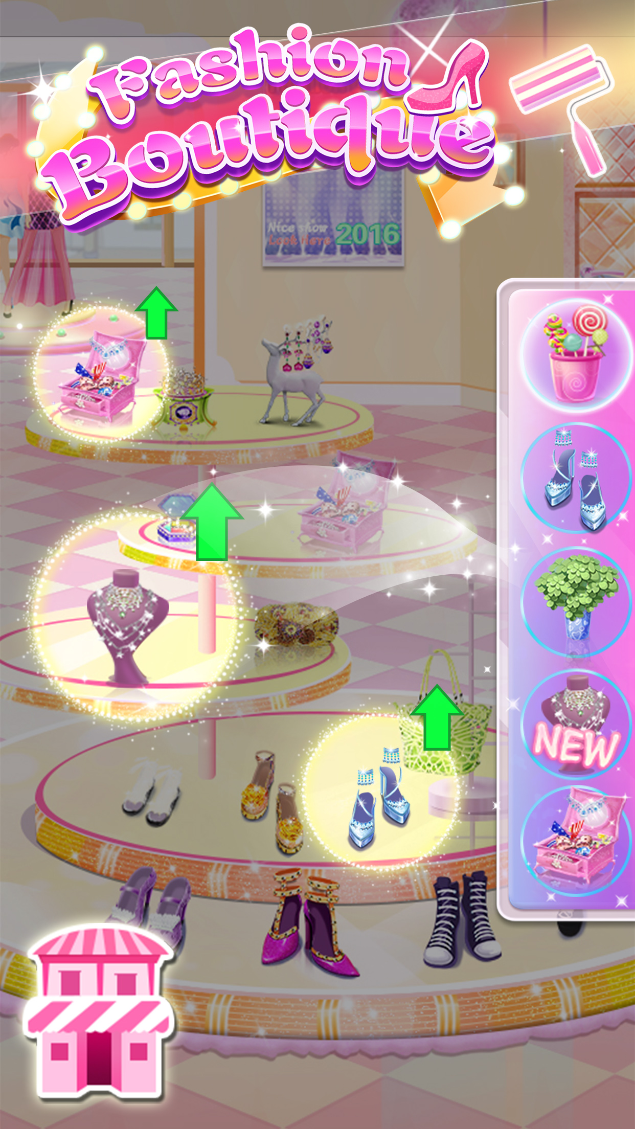 Dream Fashion Shop - Girl Dress Up screenshot 4