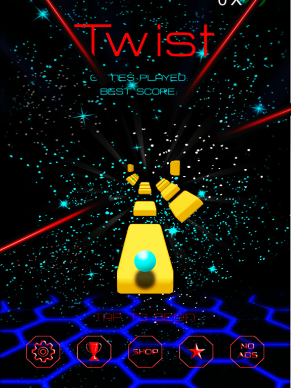 Screenshot #5 pour Twist Galaxy Rolling Ball