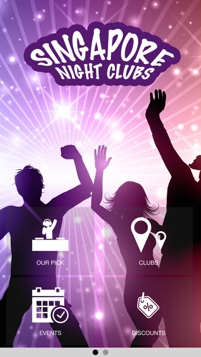 Singapore Night Clubs app screenshot