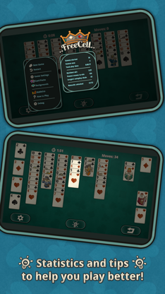 FreeCell Solitaire: Classic Card Game screenshot 3