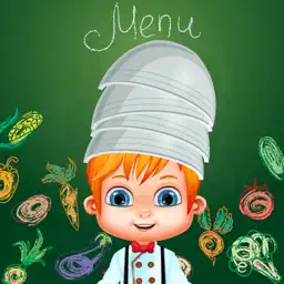 Little Chef Crazy Kid - Eat & Cook Yummy Food app icon