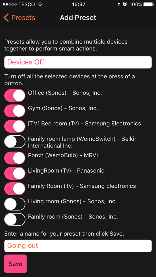 #4. Unifi - Smart remote control (iOS) Podle: Always Home Solutions Ltd