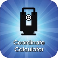 Coordinate calculator icon