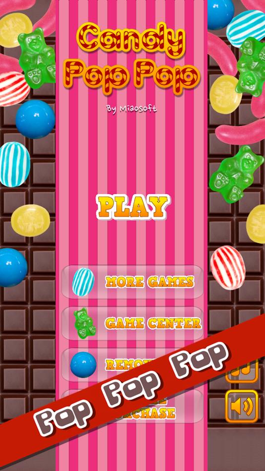 #1. Candy Pop Pop (iOS) 由: Adam Xiao