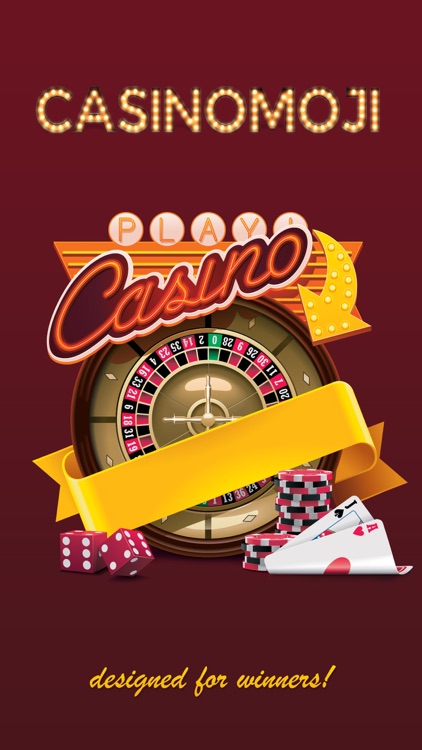 Casinomoji - emoji keyboard sticker for casino