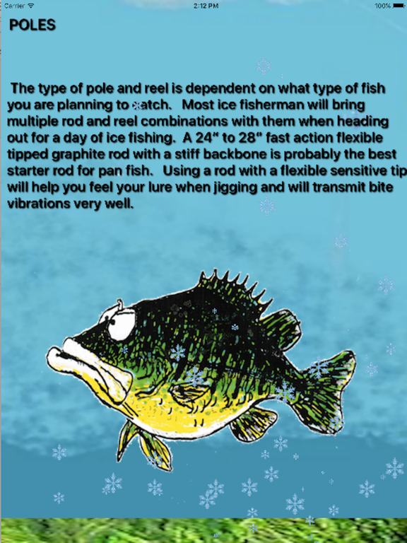 How To Ice Fish And Do It Well iPad screenshot 4 - Sports app