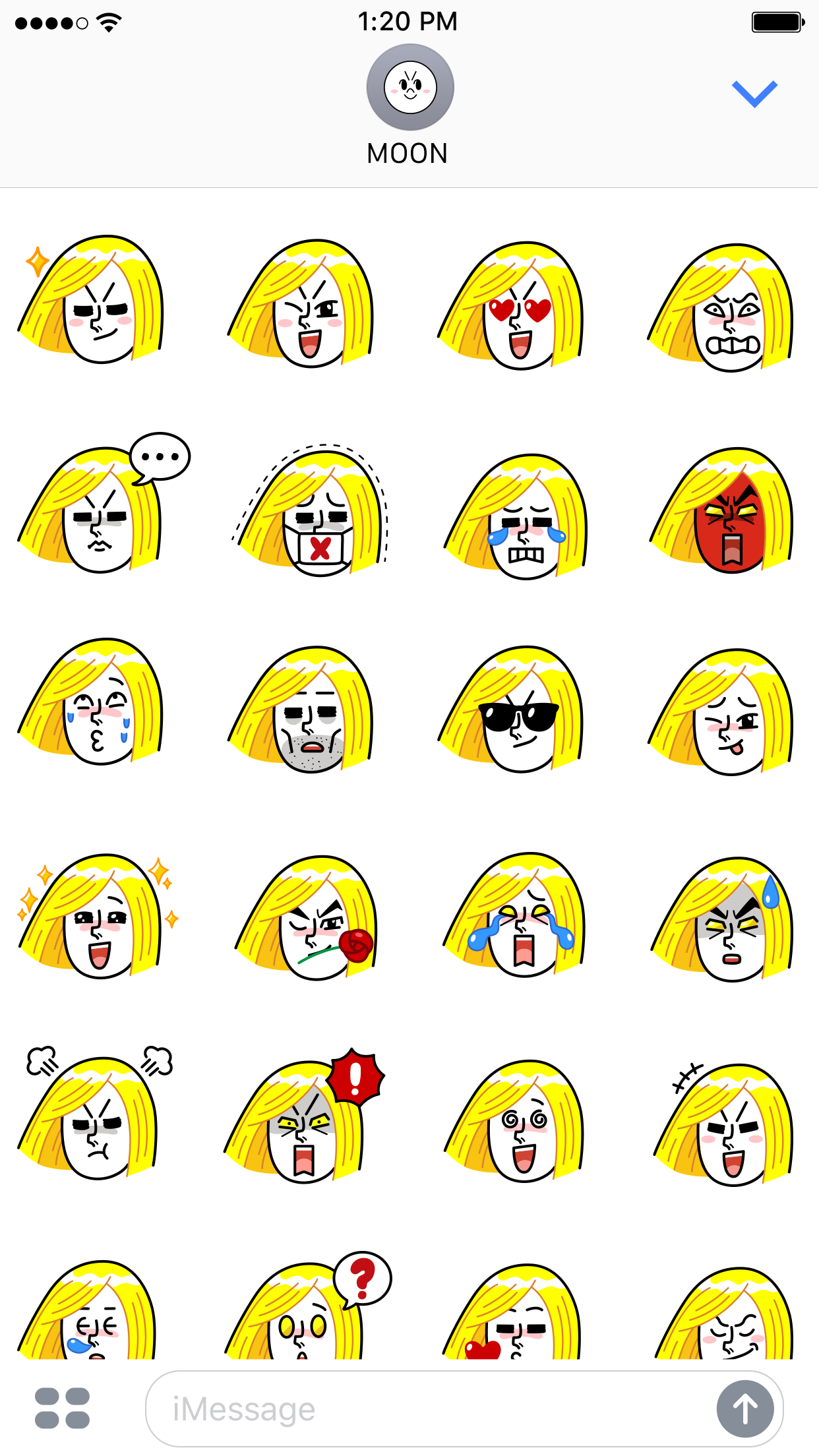 Narcissist, JAMES Emoji - LINE FRIENDS screenshot 3