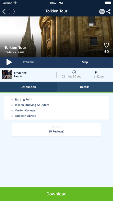 Oxford City Guide Screenshot