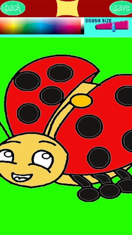 Ladybug Coloring Page Game For Kids Edition
