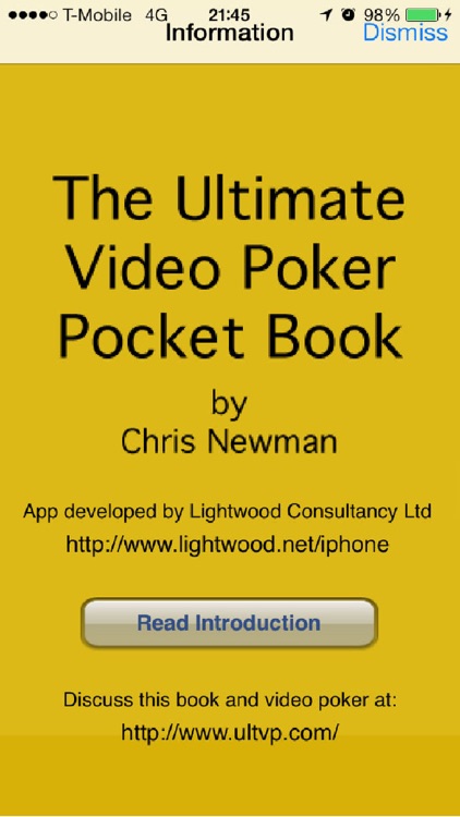 The Ultimate Video Poker Pocket Book
