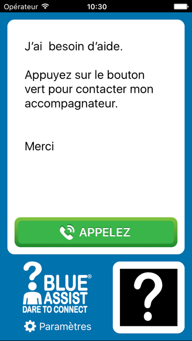 Screenshot #1 pour BlueAssist Light