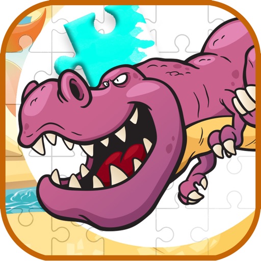 Game for kids : Jigsaw Puzzle Dinosaur