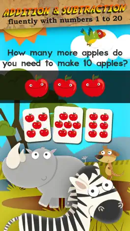 Game screenshot Animal Math 1st Grade Math hack