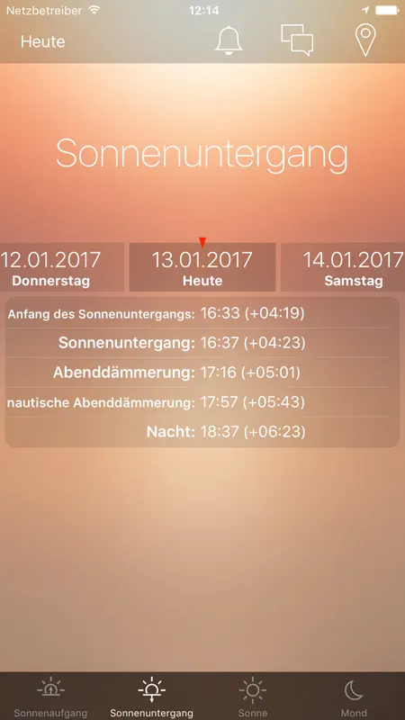 Sunrise Sunset Info screenshot 2 of 5