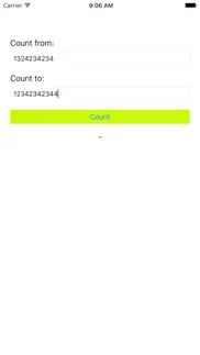 audio number counter iphone screenshot 2