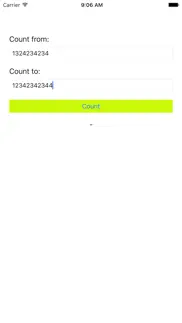 audio number counter iPhone Captures Décran 2