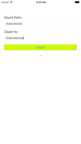 Audio Number Counter screenshot