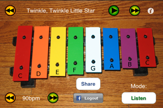 Screenshot #3 pour iXylophone - Jouer ensemble Xylophone pour enfants