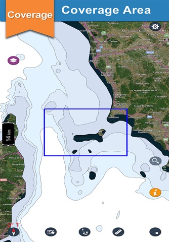 Elba Islands offline nautical charts for fishing screenshot 2