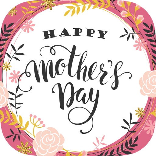 Mother’s day greeting cards & stickers Icon