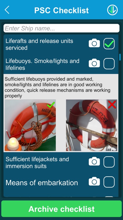 Port State Control Checklist