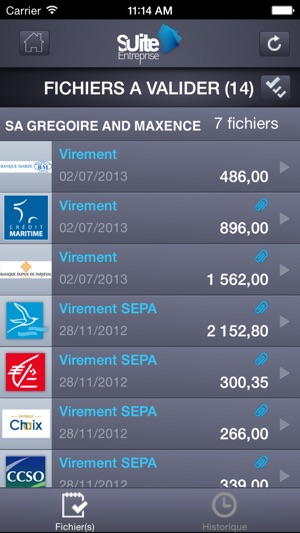 Suite Entreprise Mobile Banque Marze(圖3)-速報App