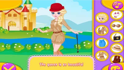 Queen Elsa And Her Horse Girl Games Screenshot