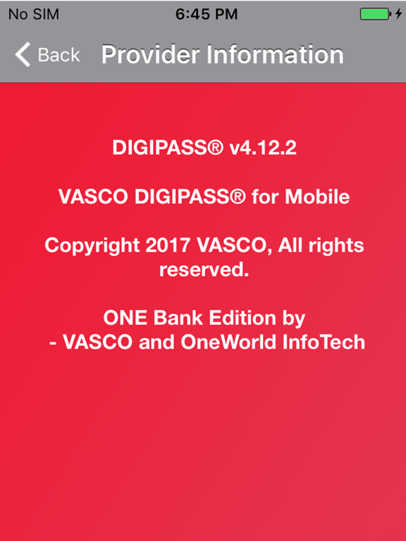 Screenshot #4 pour ONE Bank Access
