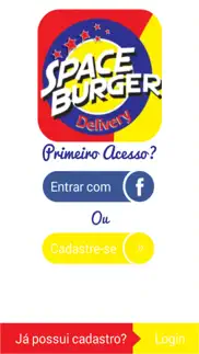 space burger delivery iphone screenshot 1