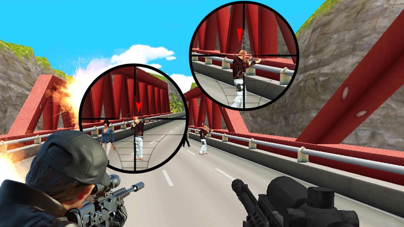 City Sniper 3D : Contract Riflemen Shooting Mafia screenshot 1