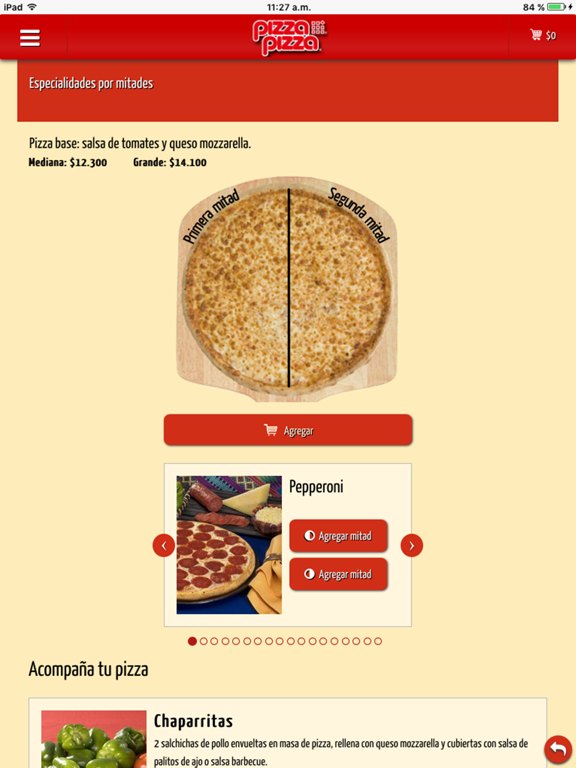 Screenshot #6 pour PizzaPizza de Chile