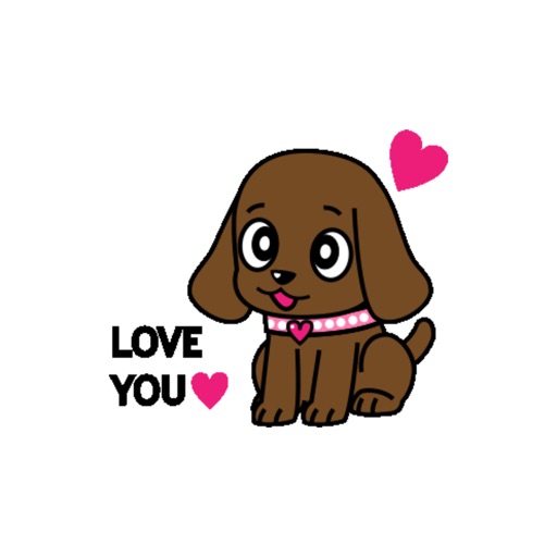 Miss Muddy Puppy Animated stickers by Beardownize