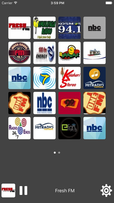 Screenshot #1 pour Radio Namibia - All Radio Stations