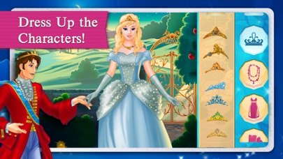 Cinderella Fairy Tale Dress Up HD screenshot 2