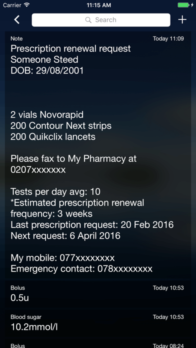 Screenshot #2 pour Mumoactive Diabetes