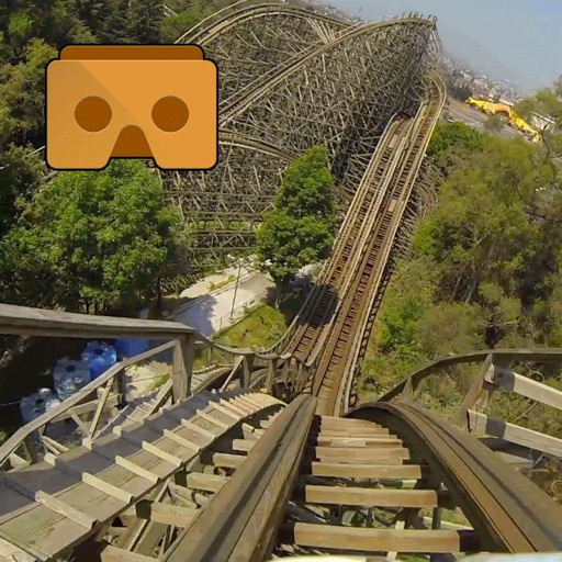 Rollercoasters Virtual Reality VR 360 icon