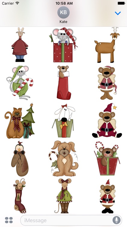 Christmas Stickers #1 for iMessage