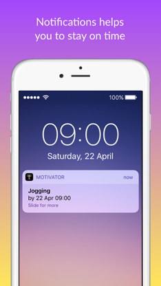 Motivator — habits tracker & life goals motivation screenshot 4