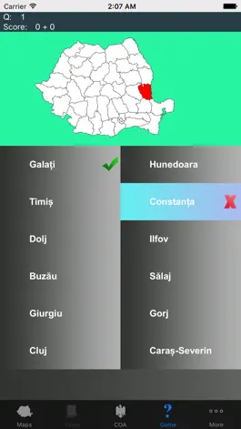 Game screenshot Romania Region Maps and Capitals apk